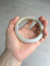 Load image into Gallery viewer, 57.5mm Certified Type A 100% Natural icy watery yellow purple Jadeite Jade bangle BL52-3270