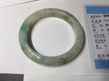 Load image into Gallery viewer, 55.5mm Certified 100% natural Type A fresh green yellow orange jadeite jade bangle BN1-6331