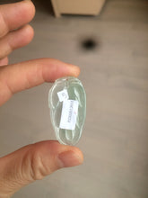 Load image into Gallery viewer, Certified type A 100% Natural icy watery green Jadeite Jade leaf pendant BH59-5-2611