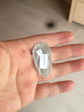 Load image into Gallery viewer, Certified type A 100% Natural icy watery green Jadeite Jade leaf pendant BH59-5-2611