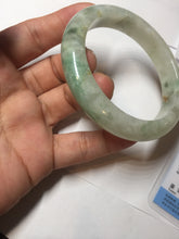 Load image into Gallery viewer, 55.5mm Certified 100% natural Type A fresh green yellow orange jadeite jade bangle BN1-6331