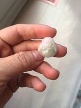 Load image into Gallery viewer, 100% Natural type A icy watery light green white small happy Buddha (拇指佛) jadeite Jade pendant group F131
