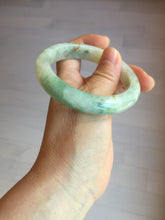 Load image into Gallery viewer, 55.5mm Certified 100% natural Type A fresh green yellow orange jadeite jade bangle BN1-6331