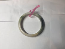 Load image into Gallery viewer, 56.7mm type A 100% Natural green/purple/pink/white (福禄寿)  Jadeite Jade bangle G52