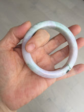 Load image into Gallery viewer, 59.5mm certified Type A 100% Natural light green sunny green red light purple Jadeite Jade bangle BF146-8461