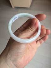 Load image into Gallery viewer, 52.8mm Certificated 100% natural type A sunny green/white/red jadeite jade bangle AF91-3177