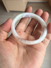 Load image into Gallery viewer, 52.8mm Certificated 100% natural type A sunny green/white/red jadeite jade bangle AF91-3177