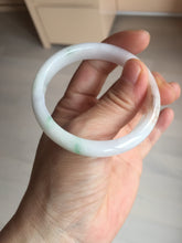 Load image into Gallery viewer, 52.8mm Certificated 100% natural type A sunny green/white/red jadeite jade bangle AF91-3177