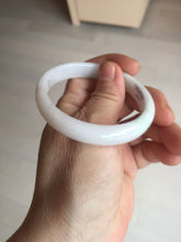 Load image into Gallery viewer, 52.8mm Certificated 100% natural type A sunny green/white/red jadeite jade bangle AF91-3177