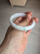 Load image into Gallery viewer, 52.8mm Certificated 100% natural type A sunny green/white/red jadeite jade bangle AF91-3177