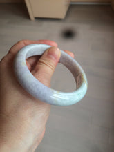 Load image into Gallery viewer, 58.5 mm Certified Type A 100% Natural yellow/light purple/green(FU LU SHOU) Jadeite Jade bangle AF79-0586