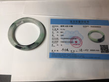 Load image into Gallery viewer, 53.9mm 100% natural Type A sunny green white purple jadeite jade bangle BN4-8233