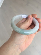 Load image into Gallery viewer, 60.4mm certified Type A 100% Natural icy watery light green/purple Jadeite Jade bangle BF145-9528