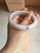 Load image into Gallery viewer, 56.2mm certified 100% natural type A sunny green/purple jadeite jade bangle BN120-8716