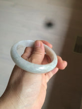Load image into Gallery viewer, 55mm Certified type A 100% Natural green/white/purple/orange Jadeite bangle H115-6185