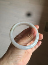 Load image into Gallery viewer, 55mm Certified type A 100% Natural green/white/purple/orange Jadeite bangle H115-6185
