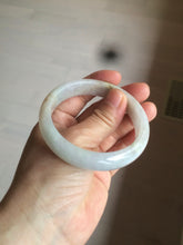 Load image into Gallery viewer, 55mm Certified type A 100% Natural green/white/purple/orange Jadeite bangle H115-6185