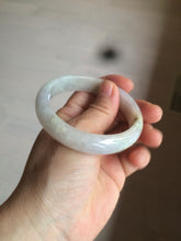 Load image into Gallery viewer, 55mm Certified type A 100% Natural green/white/purple/orange Jadeite bangle H115-6185