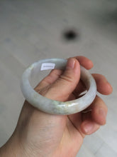 Load image into Gallery viewer, 55mm Certified type A 100% Natural green/white/purple/orange Jadeite bangle H115-6185