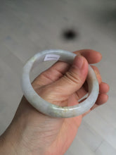 Load image into Gallery viewer, 55mm Certified type A 100% Natural green/white/purple/orange Jadeite bangle H115-6185