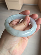 Load image into Gallery viewer, 56mm Certified Type A 100% Natural icy watery light green purple jadeite Jade bangle BK124-3398