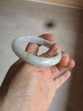 Load image into Gallery viewer, 52mm Certified Type A 100% Natural light green/brown/purple Jadeite Jade bangle AQ63-1641