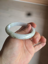 Load image into Gallery viewer, 52mm Certified Type A 100% Natural light green/brown/purple Jadeite Jade bangle AQ63-1641
