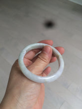 Load image into Gallery viewer, 52mm Certified Type A 100% Natural light green/brown/purple Jadeite Jade bangle AQ63-1641