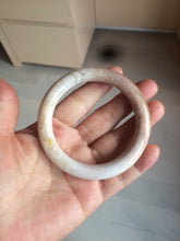 Load image into Gallery viewer, 55mm 100% natural beige yellow pink round cut Coral Jade (珊瑚玉) bangle SY37