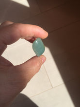 Load image into Gallery viewer, 100% natural type A Guatemala jadeite jade icy watery yellow green black Willow leaf pendant group BP63