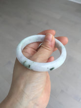 Load image into Gallery viewer, 54.4mm certified 100% natural Type A white/purple/green jadeite jade bangle BL49-6240