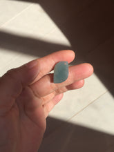 Load image into Gallery viewer, 100% natural type A Guatemala jadeite jade icy watery yellow green black Willow leaf pendant group BP63