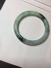 Load image into Gallery viewer, 52.5mm certified 100% natural Type A sunny green purple slim jadeite jade bangle BN9-7083