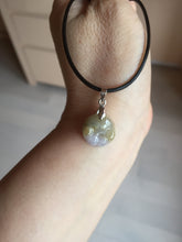 Load image into Gallery viewer, 100% Natural type A green brown doggy paw Jadeite Jade pendant AX154