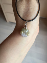 Load image into Gallery viewer, 100% Natural type A green brown doggy paw Jadeite Jade pendant AX154