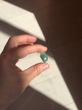 Load image into Gallery viewer, 100% natural type A Guatemala jadeite jade icy watery yellow green black Willow leaf pendant group BP63