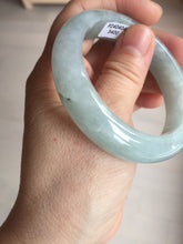 Load image into Gallery viewer, 51.4mm Certified Type A 100% Natural icy watery light green jadeite Jade bangle BK123-3400