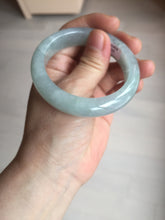 Load image into Gallery viewer, 51.4mm Certified Type A 100% Natural icy watery light green jadeite Jade bangle BK123-3400