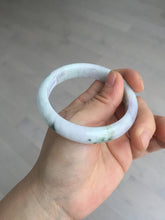 Load image into Gallery viewer, 54.4mm certified 100% natural Type A white/purple/green jadeite jade bangle BL49-6240