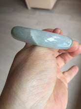 Load image into Gallery viewer, 51.4mm Certified Type A 100% Natural icy watery light green jadeite Jade bangle BK123-3400