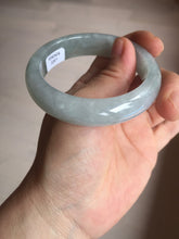 Load image into Gallery viewer, 53.4mm Certified Type A 100% Natural icy watery light green purple jadeite Jade bangle BK122-3397