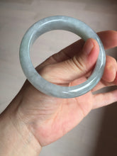 Load image into Gallery viewer, 53.4mm Certified Type A 100% Natural icy watery light green purple jadeite Jade bangle BK122-3397