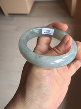 Load image into Gallery viewer, 53.4mm Certified Type A 100% Natural icy watery light green purple jadeite Jade bangle BK122-3397