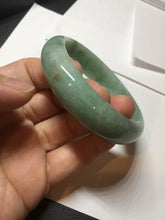 Load image into Gallery viewer, 54.9mm certified natural Type A apple green red jadeite jade bangle BN10-7078