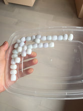 Load image into Gallery viewer, 13.5/12.5mm Type A 100% Natural light purple white Jadeite Jade LuluTong (Every road is smooth) pendant group PA135