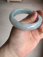 Load image into Gallery viewer, 53.4mm Certified Type A 100% Natural icy watery light green purple jadeite Jade bangle BK121-3399
