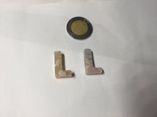 Load image into Gallery viewer, 100% natural icy Madagascar cherry blossoms agate Initial letters X81 (Add on item, not sale individually)