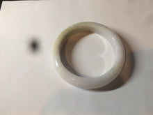Load image into Gallery viewer, 54.5mm Certified 100% natural Type A sunny green/yellow/white jadeite jade bangle L148-5353