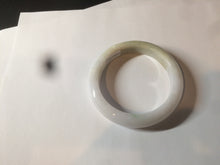 Load image into Gallery viewer, 54.5mm Certified 100% natural Type A sunny green/yellow/white jadeite jade bangle L148-5353
