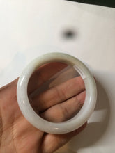 Load image into Gallery viewer, 54.5mm Certified 100% natural Type A sunny green/yellow/white jadeite jade bangle L148-5353